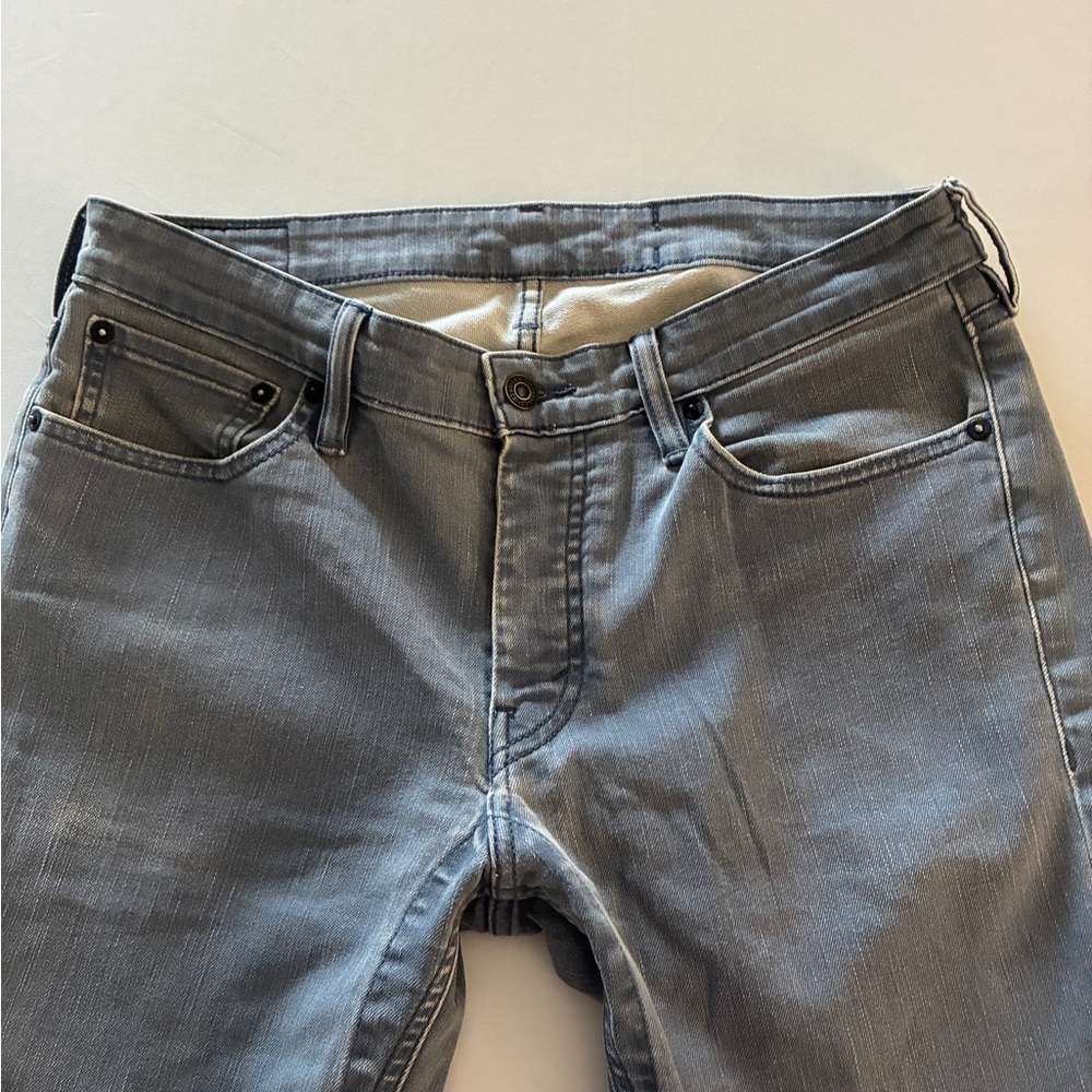 Levi's Men's Straight Gray Jeans 33x32